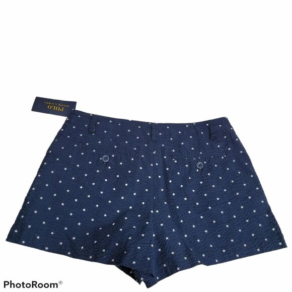 POLO Ralph Lauren Cotton Seersuckers Shorts SIZE 14‎ - Picture 2 of 11